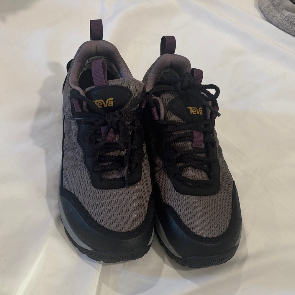 Teva Women's Black and Gray Athletic Shoes - Picture 2 of 7